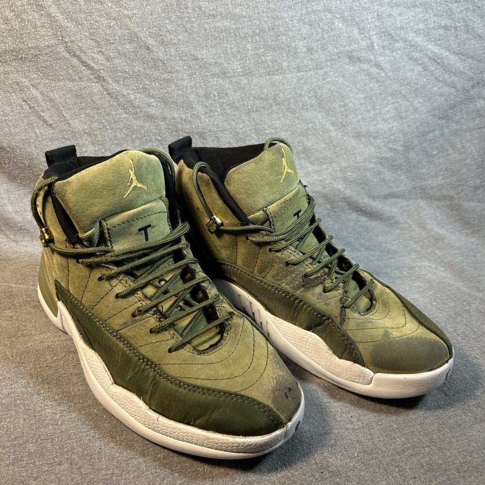 Nike Air Jordan 12 Retro CP3 Class of 2003 Olive Green Men’s Size 7 130690-301